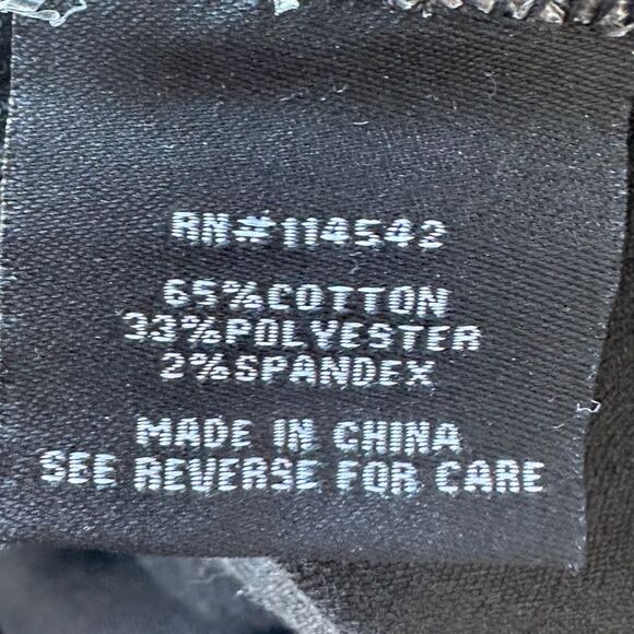 Indigo Saints Black Denim Jacket Size L - Picture 4 of 5